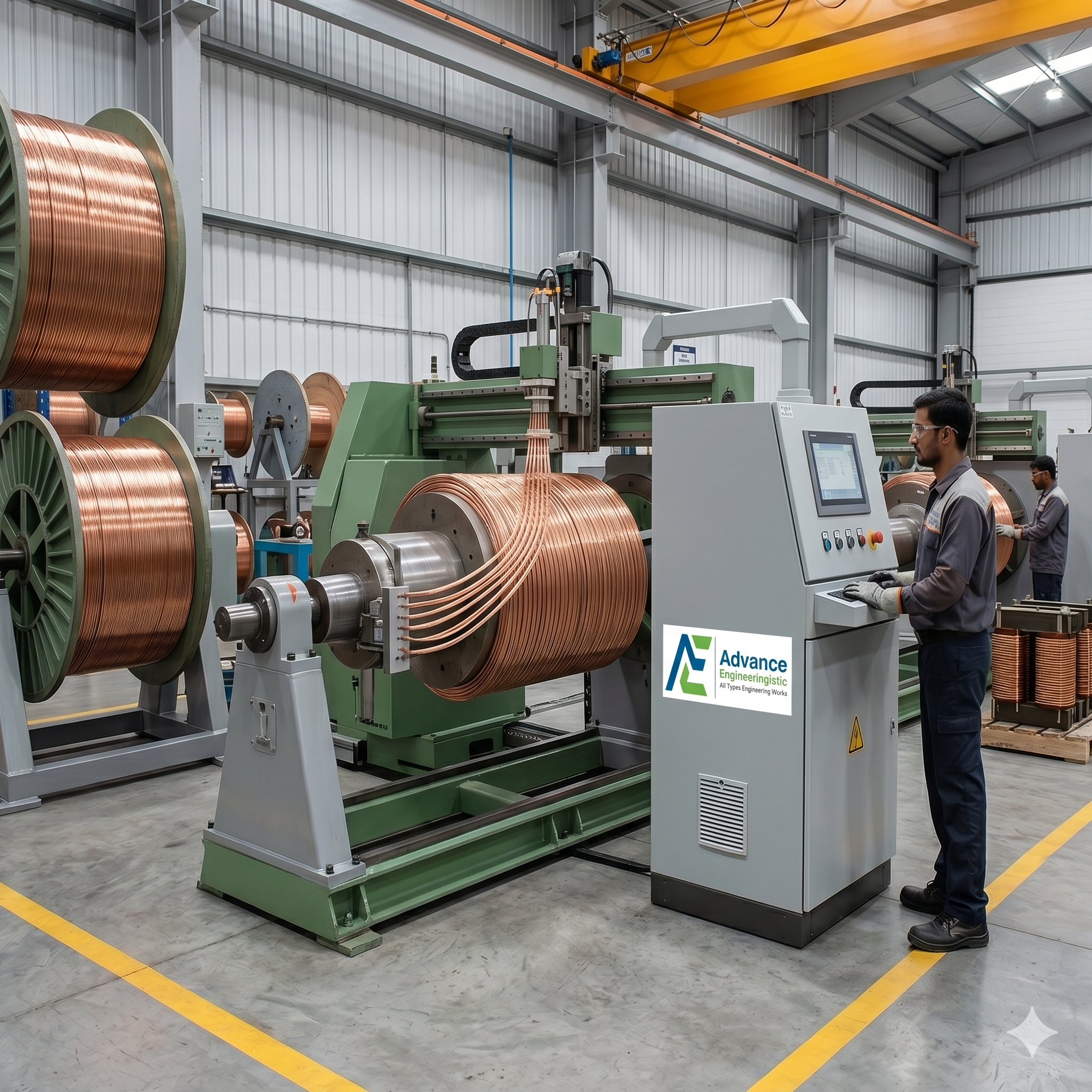 Transformer HT Winding Machine